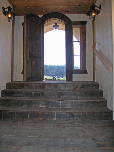 Barnwood Door and Flooring